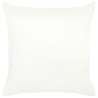 Set di 2 cuscini decorativi in pelliccia sintetica beige 45 x 45 cm accessori salotto