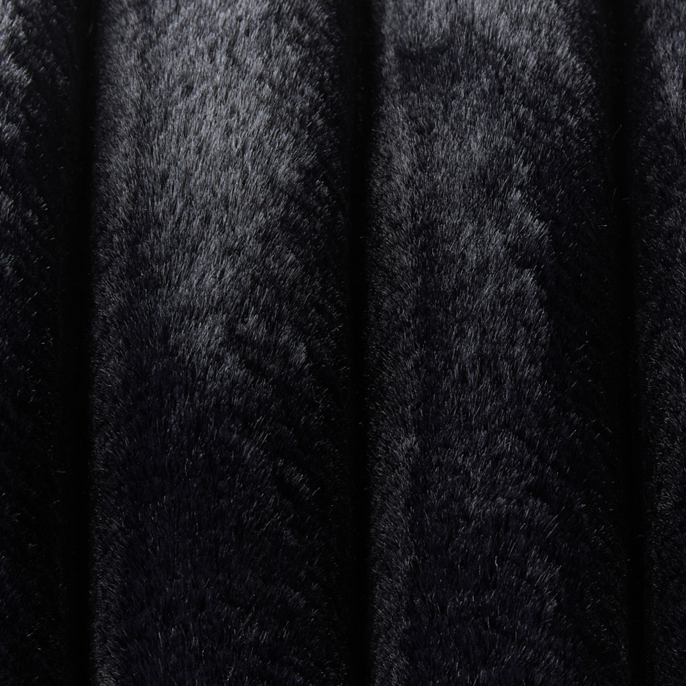 Set di 2 cuscini tessuto nero 45 x 45 cm camera da letto soggiorno