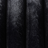 Set di 2 cuscini tessuto nero 45 x 45 cm camera da letto soggiorno