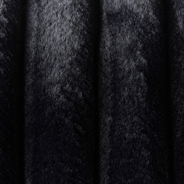 Set di 2 cuscini tessuto nero 45 x 45 cm camera da letto soggiorno