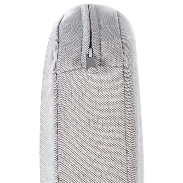 Set di 2 sedie da giardino beige rattan sintetico con cuscini da esterno moderno