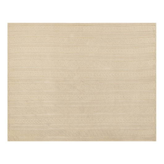 Copriletto Beige Tessuto di cotone 150 x 200 cm Decorativo Biancheria da letto Design Classico Camera da letto