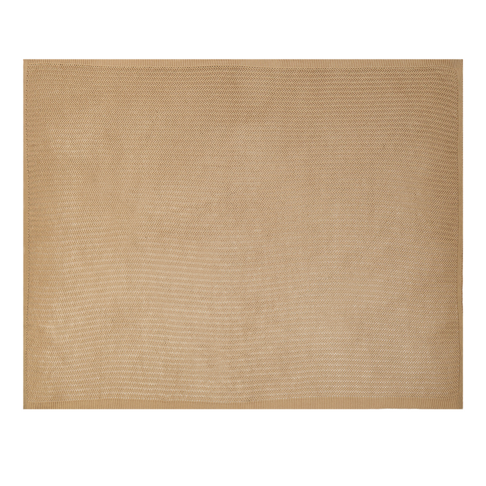 Copriletto in tessuto di cotone marrone chiaro 150 x 200 cm Decorativo Biancheria da letto Design classico Camera da letto