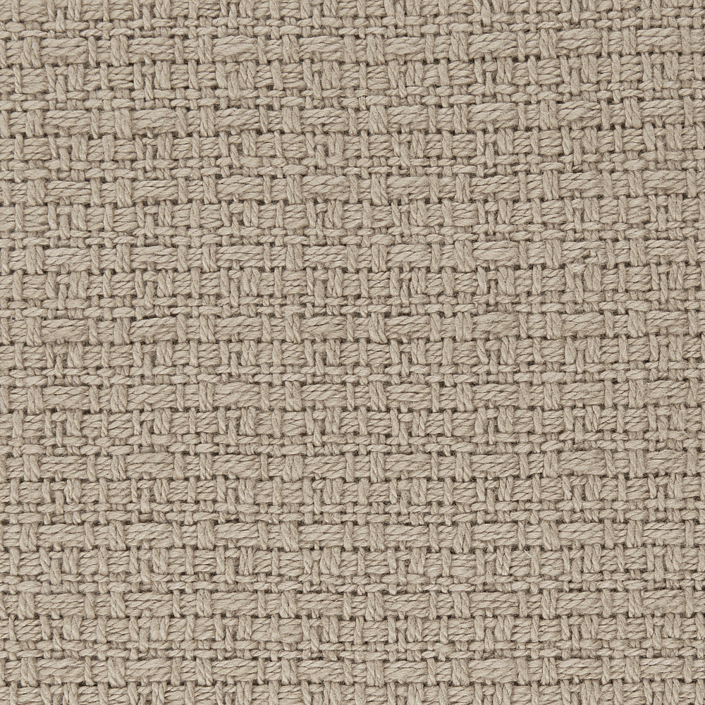 Copriletto tortora in tessuto di cotone 150 x 200 cm con frange Coperta decorativa Biancheria da letto design classico Camera da letto