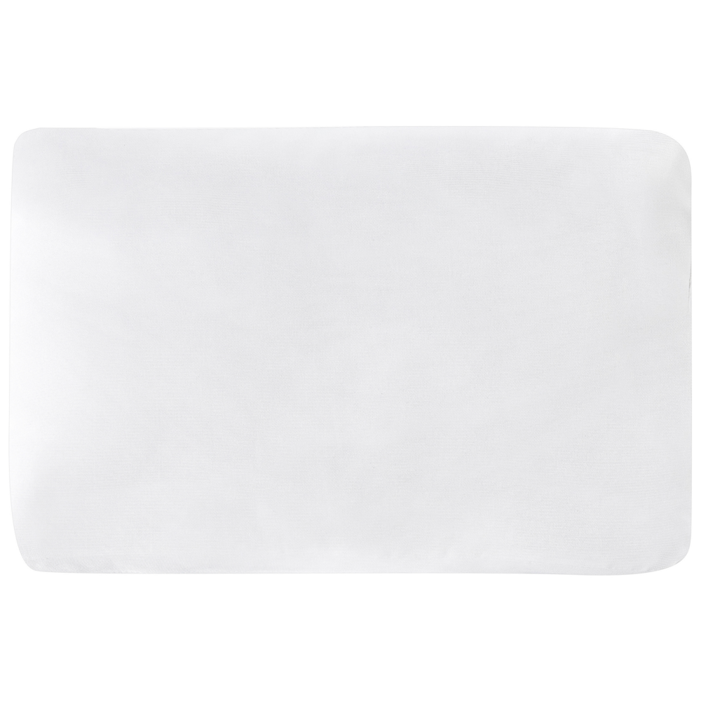 Copri cuscino da giardino bianco resistente ai raggi UV con cerniera