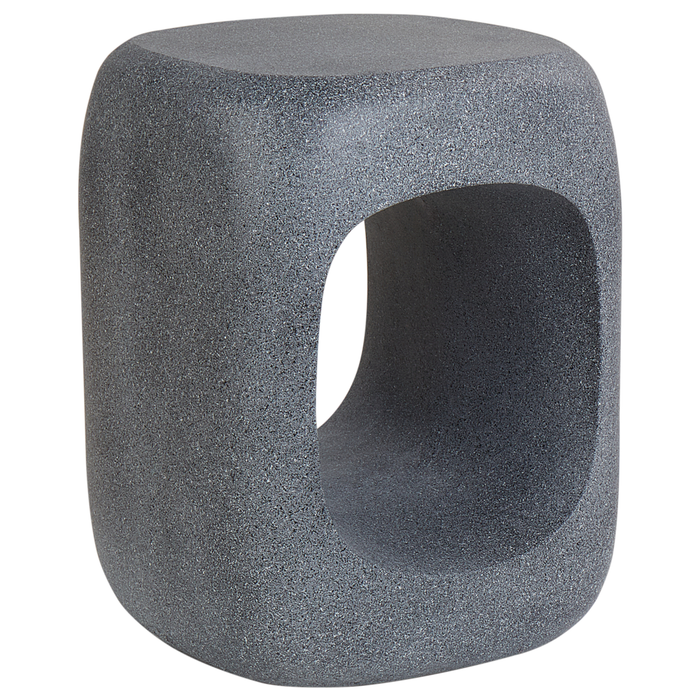 Tavolino decorativo in fibra di vetro MgO forma irregolare effetto marmo effetto marmo resistente ai raggi UV macchie di ruggine macchie di acqua e vento soggiorno moderno all'aperto grigio