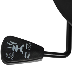 Sedia da scrivania girevole regolabile in altezza e inclinazione blu