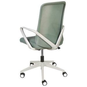 Sedia da scrivania girevole regolabile in altezza e inclinazione verde