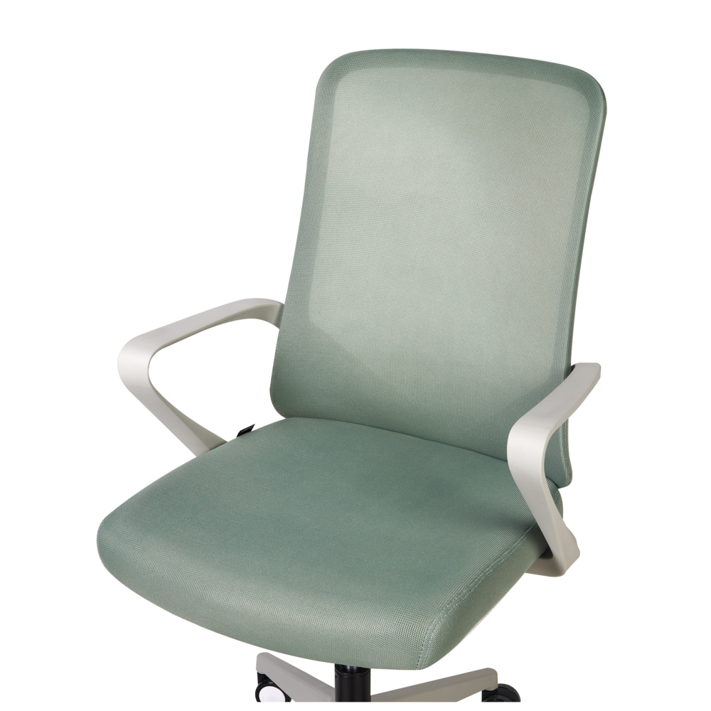 Sedia da scrivania girevole regolabile in altezza e inclinazione verde