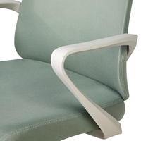 Sedia da scrivania girevole regolabile in altezza e inclinazione verde