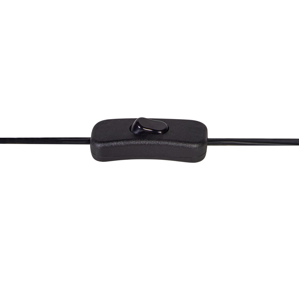 Lampada da tavolo nero LED intensità variabile braccio regolabile stile moderno cameretta ufficio