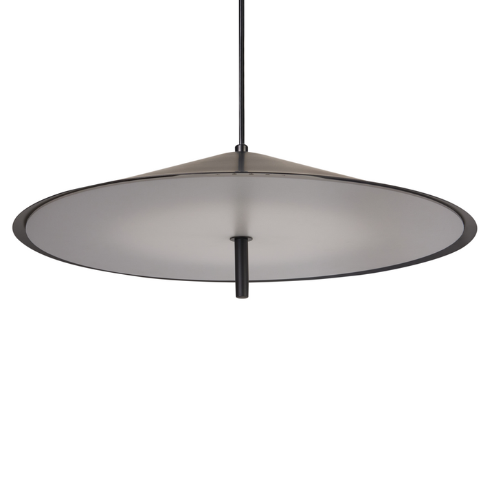 Lampada da terra in metallo Nero con base tonda paralume a cupola Glam Luce ambientale Soggiorno Illuminazione