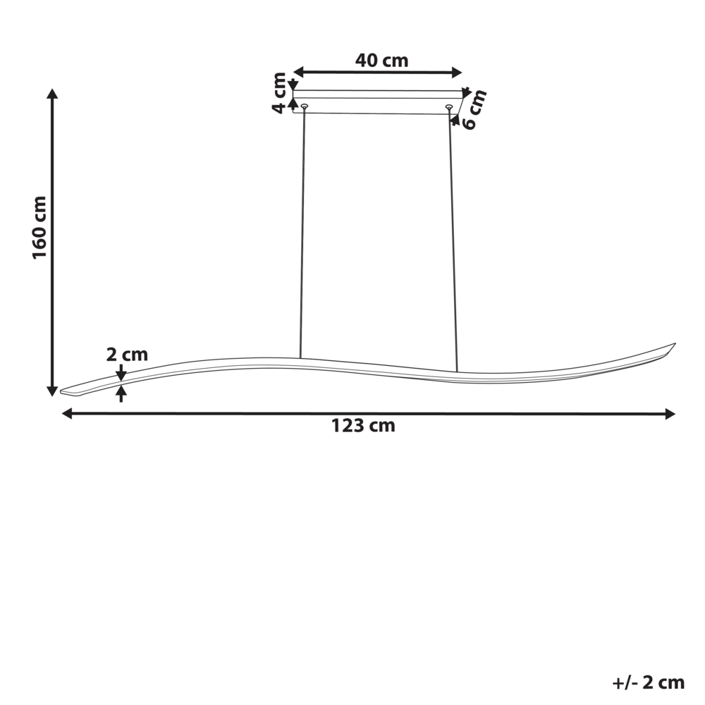 Lampadario con luce LED integrata paralume in metallo dorato novità ondulata illuminazione moderna a sospensione