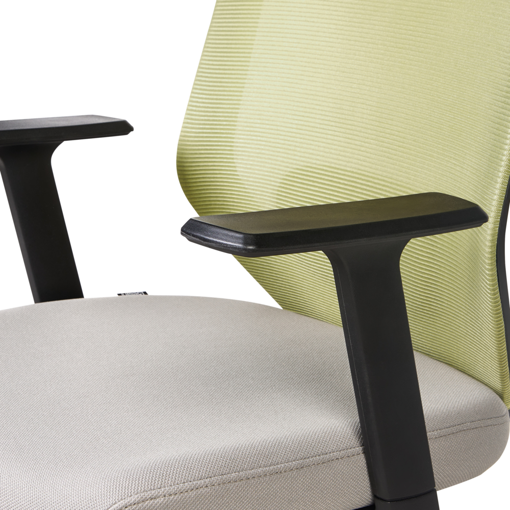 Sedia da ufficio girevole e regolabile in altezza con rivestimento in rete verde poltrona ufficio in casa