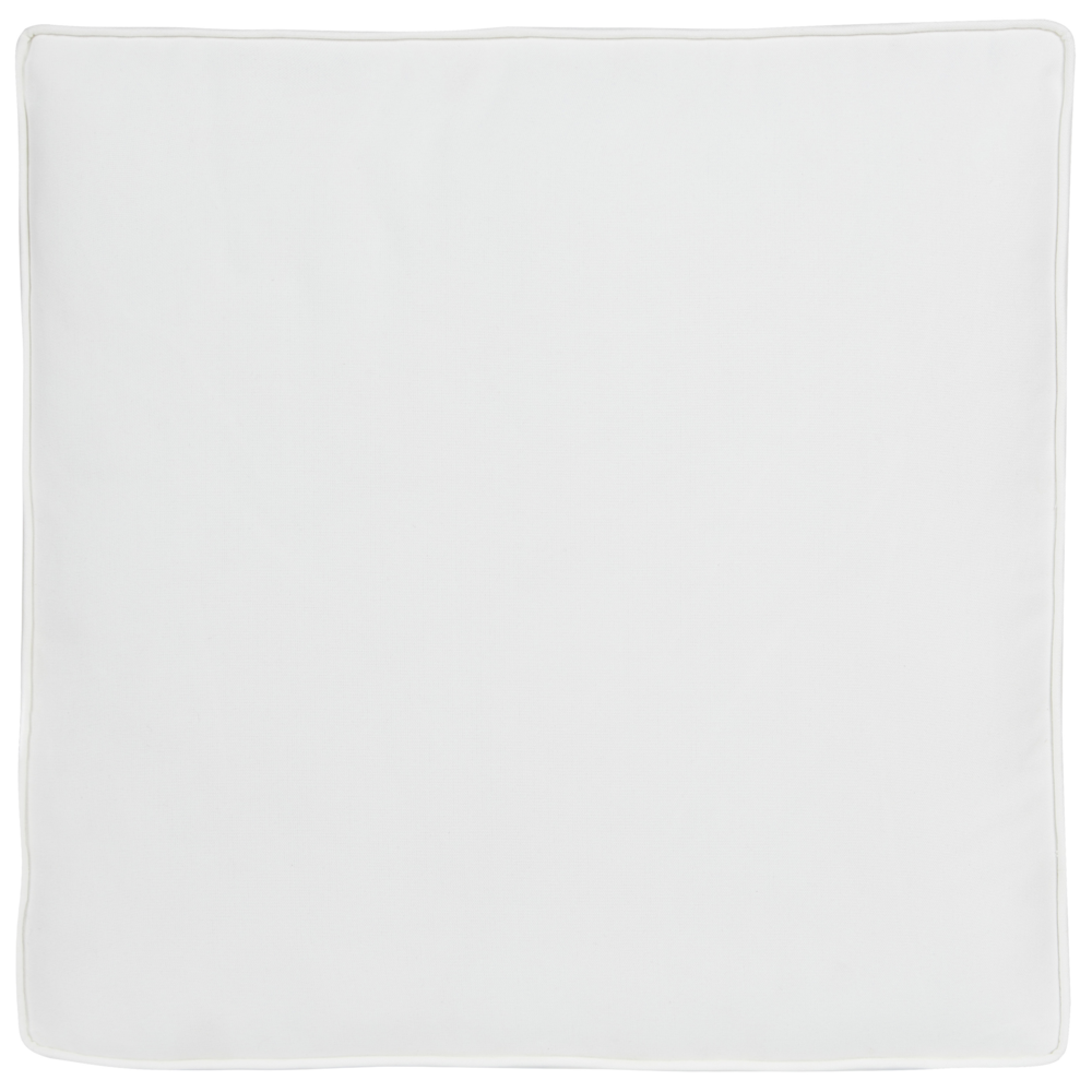 Divano da giardino a 3 posti in rattan naturale bianco con cuscino in cotone di media resistenza per esterni in stile bohémien per il giardino e il balcone