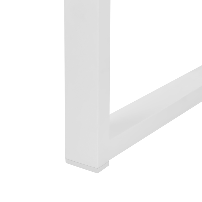 Tavolo da giardino allungabile metallo nero 180/240 x 90 cm da esterno terrazza