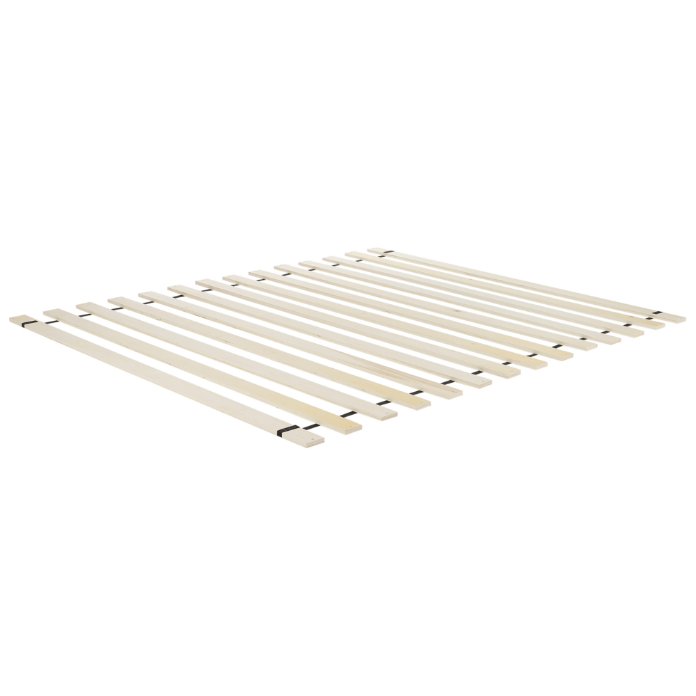 Letto velluto di colore beige rete a doghe e cassapanca 160 x 200 cm stile moderno glam