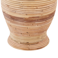 Vaso decorativo in rattan naturale da 70 cm in stile rustico Boho Home Decor