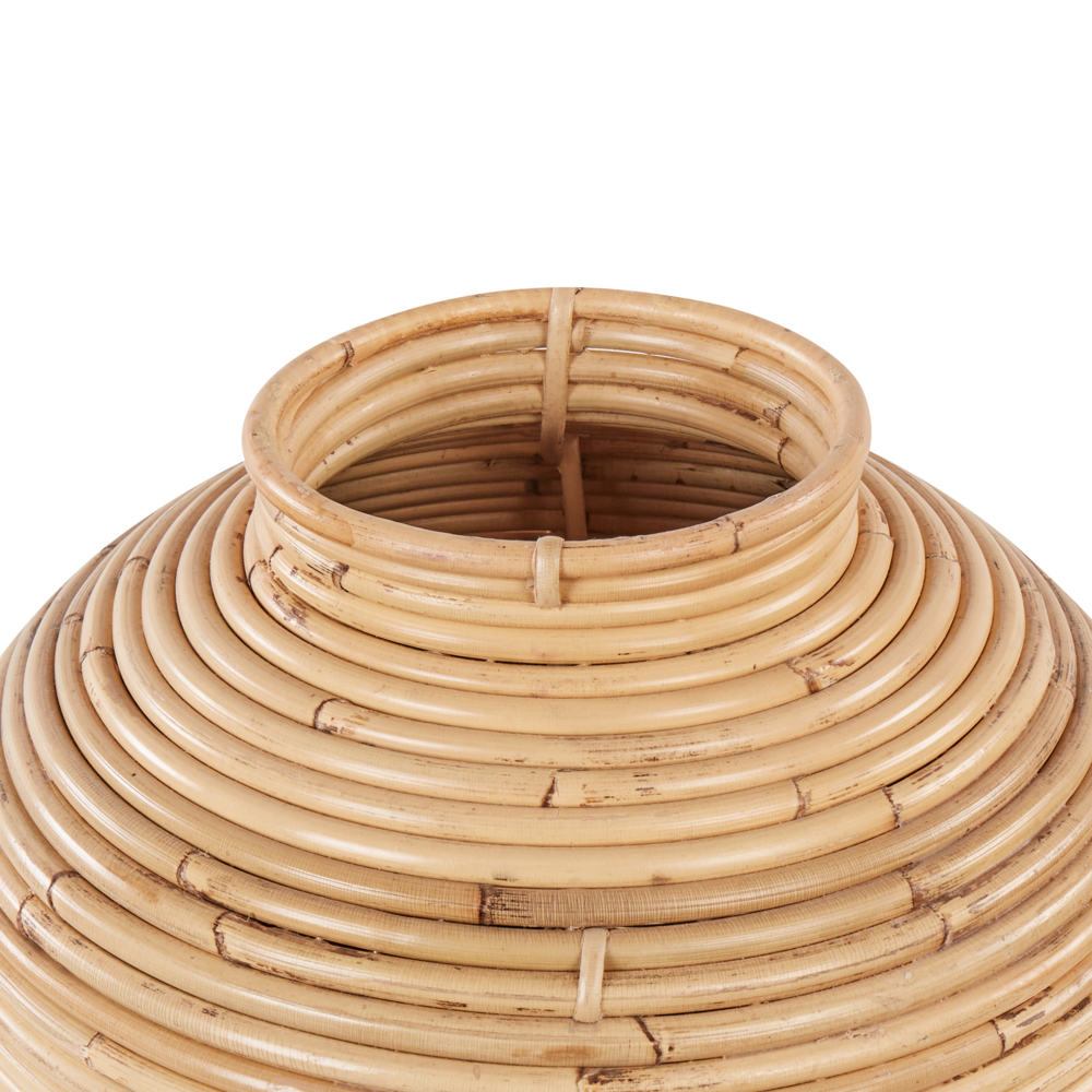 Vaso decorativo in rattan naturale da 70 cm in stile rustico Boho Home Decor
