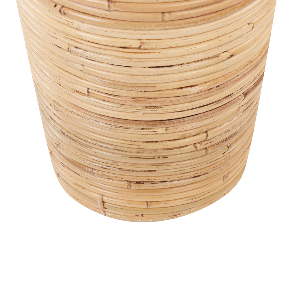 Vaso decorativo in rattan naturale da 70 cm in stile rustico Boho Home Decor