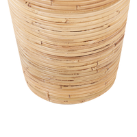 Vaso decorativo in rattan naturale da 70 cm in stile rustico Boho Home Decor