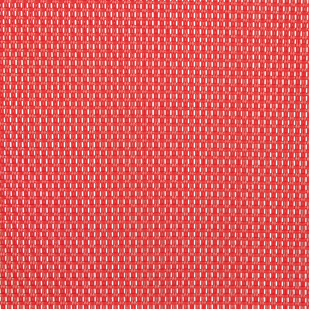 Sedia a Sdraio Pieghevole in Tessuto di colore Rosso e Struttura Alluminio Rosso resistente