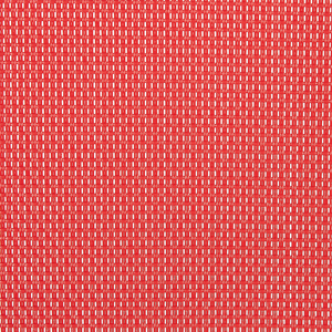 Sedia a Sdraio Pieghevole in Tessuto di colore Rosso e Struttura Alluminio Rosso resistente