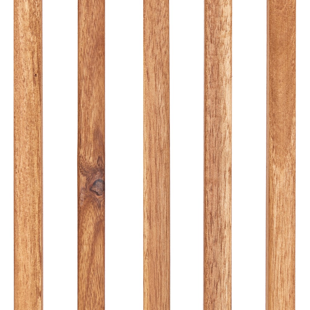 Set di 2 sedie da pranzo da giardino Legno chiaro con cuscino grigio Struttura in legno di acacia Design rustico pieghevole