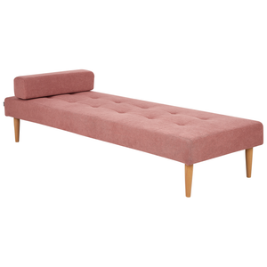 Chaise longue Rosa Rivestimento in tessuto Moderno Minimalista