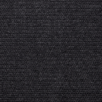 Divano 3 posti in tessuto di poliestere nero con schienale e braccioli soggiorno moderno