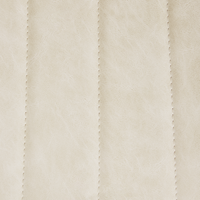 Set di 2 sedie da pranzo in ecopelle beige chiaro con gambe in acciaio nero senza braccioli set da pranzo salotto soggiorno moderno