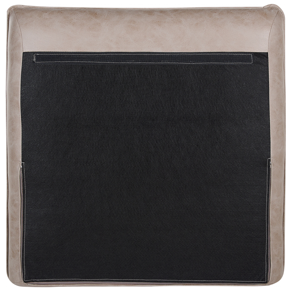 Divano angolare Marrone chiaro Rivestimento in tessuto finto scamosciato Gambe in metallo Mano destra Divano a 3 posti Schienale decorativo Cuscini da lancio Moderno