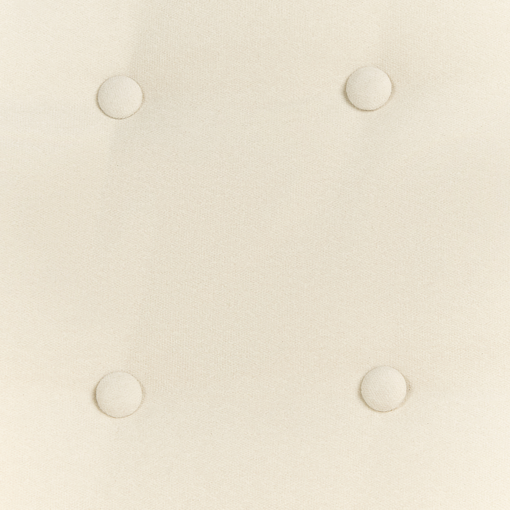 Poltrona da salotto in tessuto imbottito beige chiaro Schienale imbottito per soggiorno