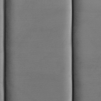 Letto matrimoniale 160 x 200 cm Rete a doghe in velluto grigio