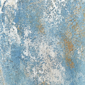 Vaso ovale per piante da giardino in terracotta blu ⌀ 51 cm per interni ed esterni