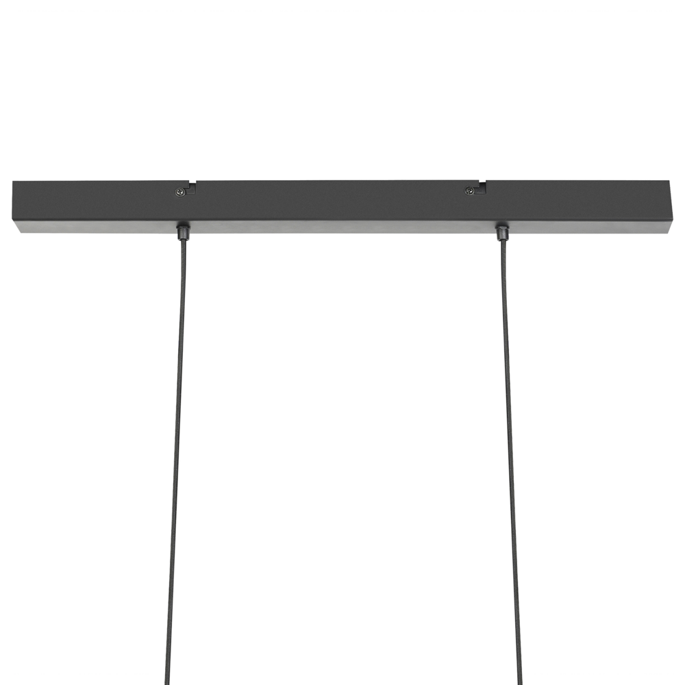 Lampada a sospensione Paralume in legno di mango nero Plafoniera in stile industriale Boho Accessori per la casa Fatti a mano