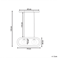 Lampada a sospensione Paralume in legno di mango nero Plafoniera in stile industriale Boho Accessori per la casa Fatti a mano