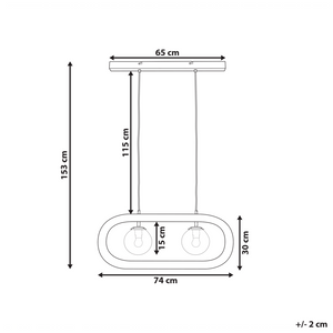 Lampada a sospensione Paralume in legno di mango nero Plafoniera in stile industriale Boho Accessori per la casa Fatti a mano