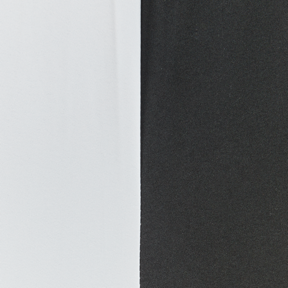 Ombrellone da giardino in tessuto poliestere blu con palo in alluminio nero e bianco ⌀ 245 cm Elegante e moderno