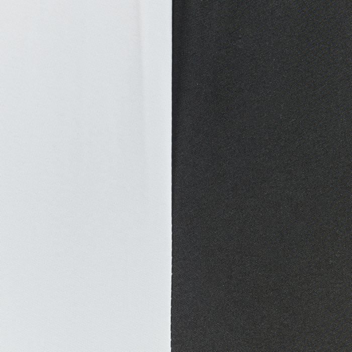 Ombrellone da giardino in tessuto poliestere blu con palo in alluminio nero e bianco ⌀ 245 cm Elegante e moderno