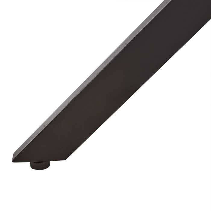 Tavolo da pranzo da giardino in legno chiaro di acacia 110 cm design per interni esterni