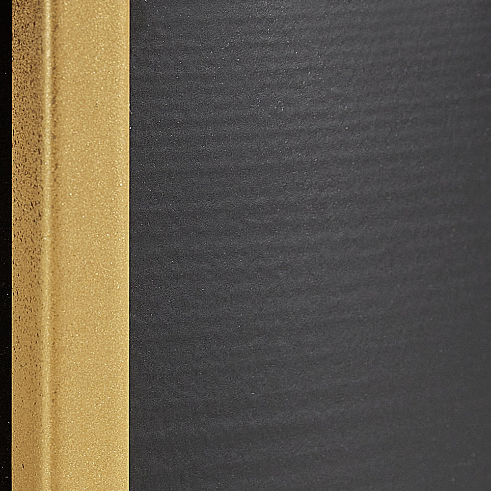 Set di 2 supporti per piante per fioriere di forma rotonda 56/46 cm metallo nero per interni ed esterni