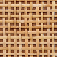 Comodino in legno di pino con cassetto in stile bohémien