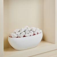 Camino elettrico Riscaldatore Beige MDF Mantello LED Carboni Ciottoli Fuoco Fiamme con Termostato