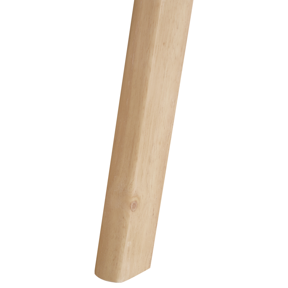 Set di 2 sedie da pranzo in legno chiaro e compensato verde in tessuto di velluto poliestere con gambe in legno di gomma in stile retrò tradizionale