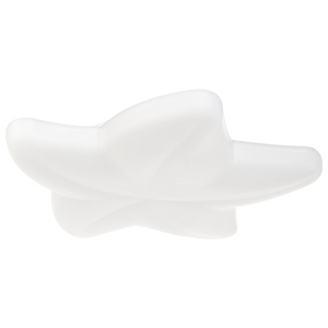 Lampada da soffitto con paralume acrilico bianco a forma di stella per la cameretta dei bambini Illuminazione d'accento di design