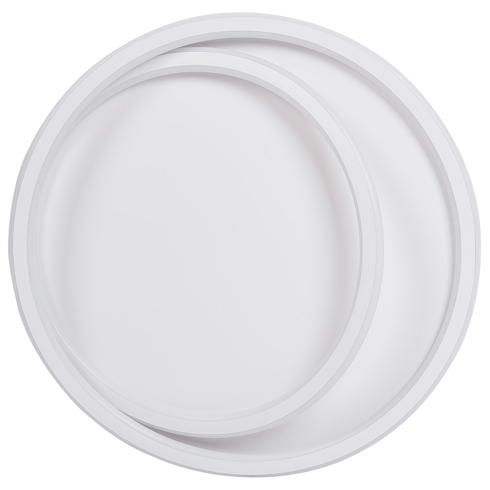 Lampada da soffitto Forma rotonda con paralume acrilico bianco per l'illuminazione d'accento di design della stanza