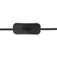 Lampada da tavolo Base in resina rosa Paralumi in vetro rotondi Doppio paralume Base a U