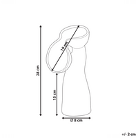 Vaso per fiori in gres verde 28 cm impermeabile Soggiorno Camera da letto Sala da pranzo Accessori per la casa