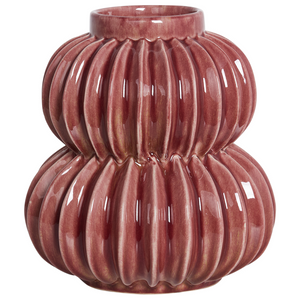 Vaso da fiori Rosso Gres Decorazione per interni Pezzo Design Moderno Impermeabile